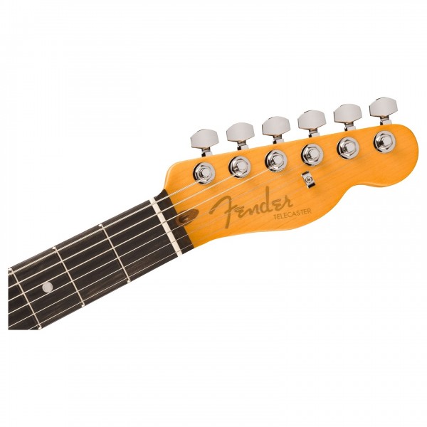 Fender American Ultra II Telecaster EB, Solar Flare - Headstock, Front