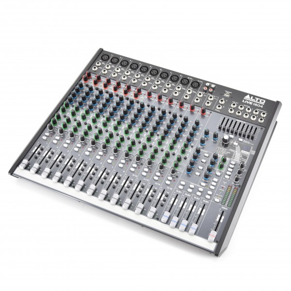 Alto Live 1604 16-Kanaals USB Mixer met DSP | Gear4music