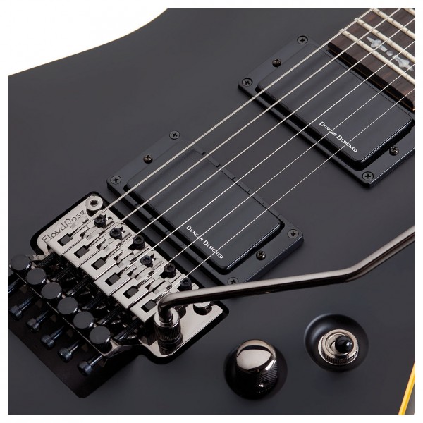 Schecter Demon-6 FR, Satin Black - Ex Demo at Gear4music