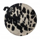 Big Fat Snare Drum 14&Prime; Cow Moo Suede Head, Black