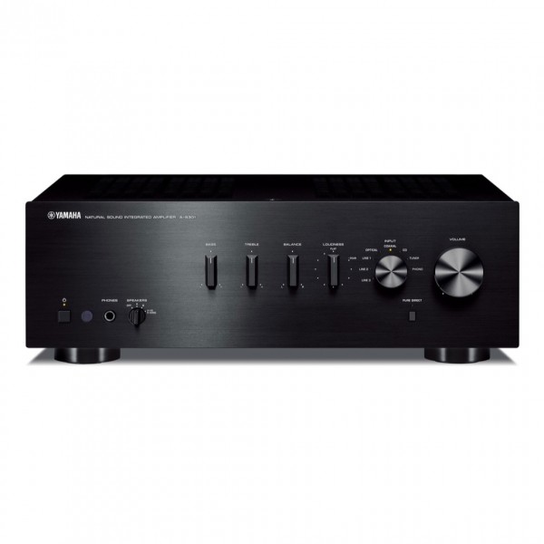 Yamaha A-S301 Black Stereo Amplifier