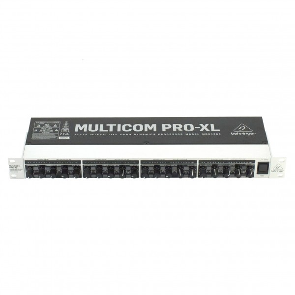 Behringer MDX4600 V2 Multicom Pro-XL 4-Channel Dynamics Processor - Secondhand