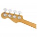 Fender American Ultra Jazz Bass MN, Texas Tea - headstock back