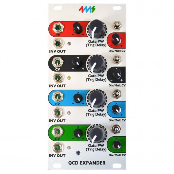 4ms Quad Clock Distributor - Expander - Front