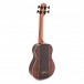 Kala Fretted U-Bass Electro-Acoustic Ukulele, Striped Ebony