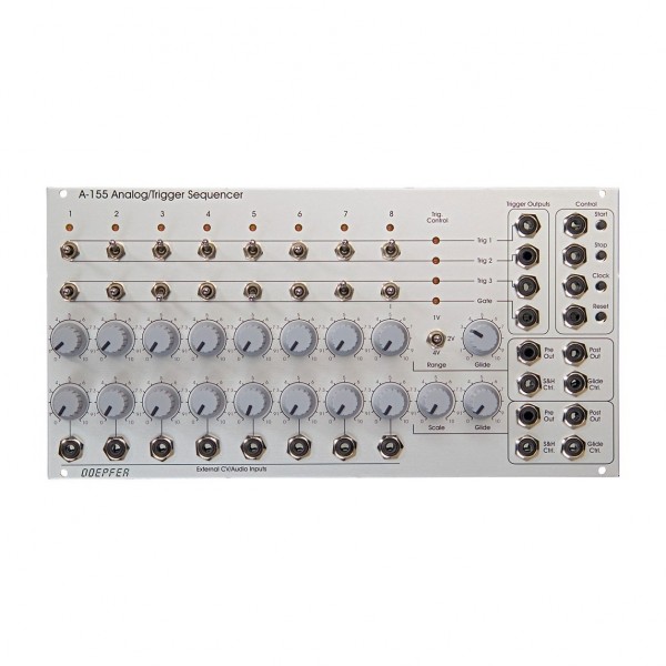 Doepfer A-155 Analog/Trigger Sequencer - front