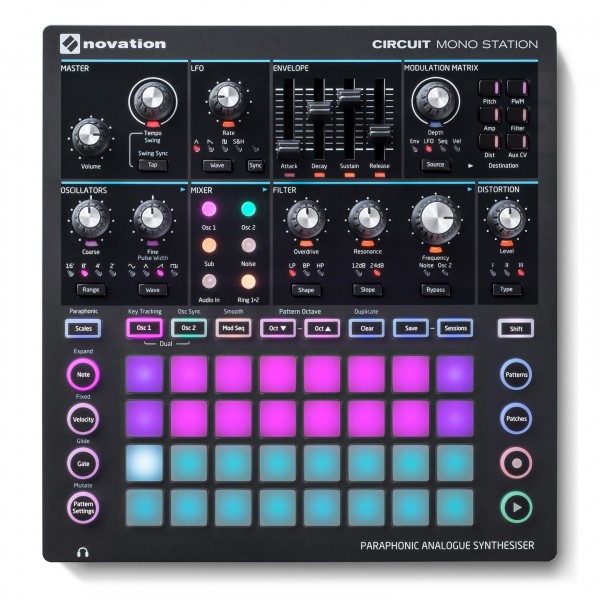 Novation Circuit Mono Station - Top