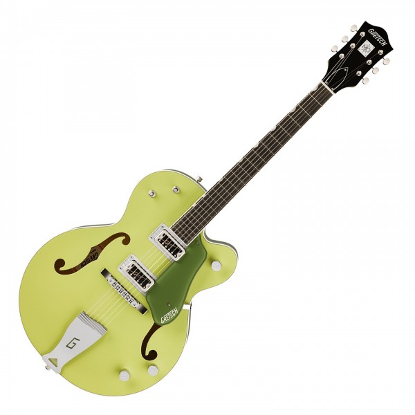 Gretsch G6618-MG Martin Gore Anniversary Center Block with G-Cutout Tailpiece, 2-Tone Smoke Green - Front