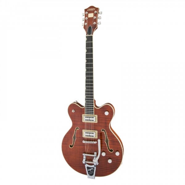 Gretsch G6609TFM Player's Edition Broadkaster Center Block, Bourbon Angle