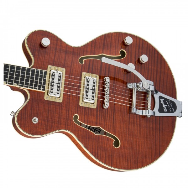 Gretsch G6609TFM Player's Edition Broadkaster Center Block, Bourbon Right