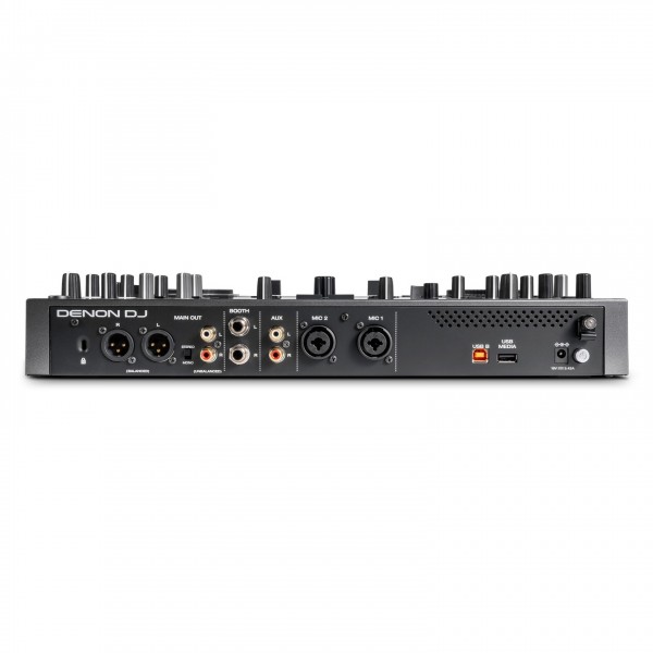 Prime GO+ Portable DJ Controller - Rear