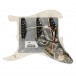 Fender Strat SSS Tex Mex Pre-Wired Pickguard, Tortoise Shell Back flat