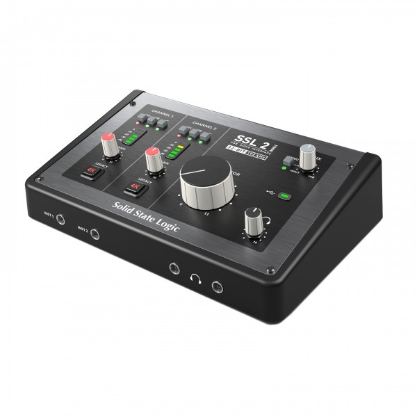 SSL 2 MKII 2-Channel USB Audio Interface - Angled