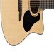 Alvarez AD30CE Dreadnought Electro-Acoustic Cutaway, Natural - bottom