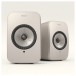 KEF LSX II LT Wireless Hi-Fi Speaker System (Pair), Stone White - Beauty image