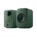 KEF LSX II LT Wireless Hi-Fi Speaker System (Pair), Sage Green - Front and Back