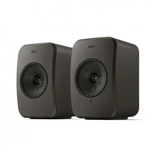 KEF LSX II LT Wireless Hi-Fi Speaker System (Pair), Graphite Grey