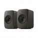 KEF LSX II LT Wireless Hi-Fi Speaker System (Pair), Graphite Grey