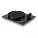 Goldring GR3 Belt-Drive Turntable, Black front side turn