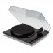 Goldring GR3 Belt-Drive Turntable, Black - half dust cover 