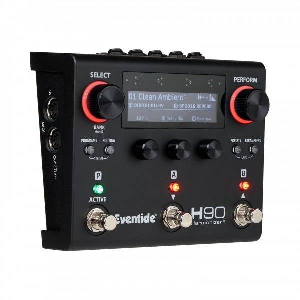 Eventide H90 Dark Harmonizer Pedal at Gear4music