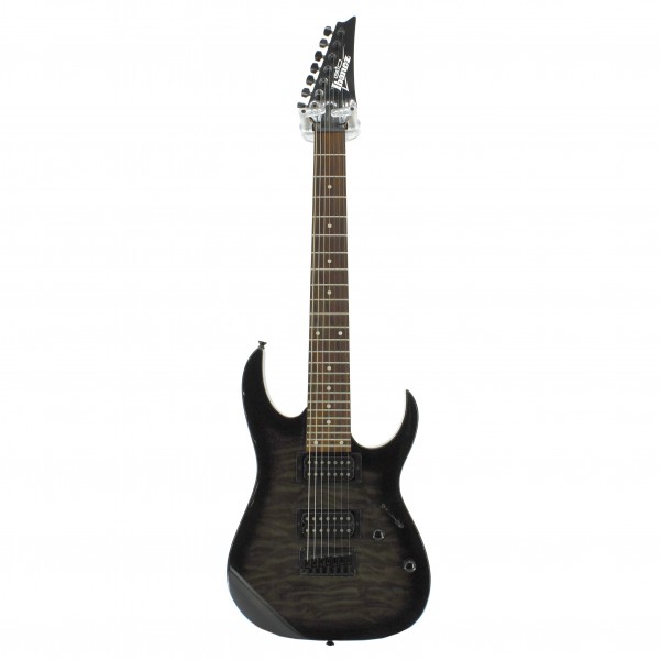 Ibanez GRG7221QA GIO, Transparent Black Sunburst - Secondhand