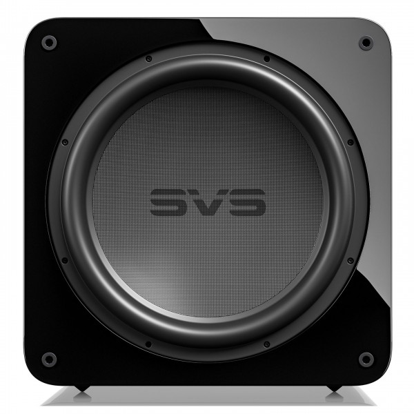 SVS SB17 Ultra R| Evolution Subwoofer Speaker, Piano Gloss Black - front sqare no grille