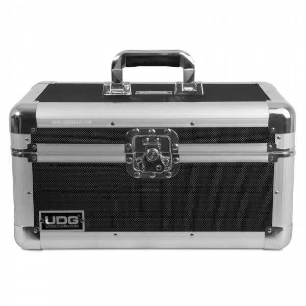 UDG 45 Vinyl Record Case, Silver - Front Closed