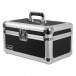 UDG 7-Inch Vinyl Record Case, Silver - Angled Closed