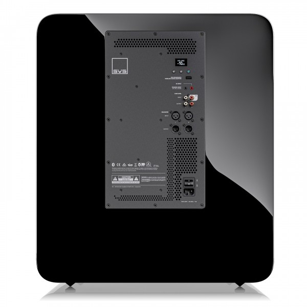 SVS PB17 Ultra R| Evolution Subwoofer Speaker, Piano Gloss Black - rear 