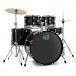 Mapex Comet Series Compact 22'' Rock Fusion Drumstel, Donkerzwart