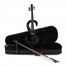 Stagg S-Shaped Electric Violin Outfit, Black - Nearly New
