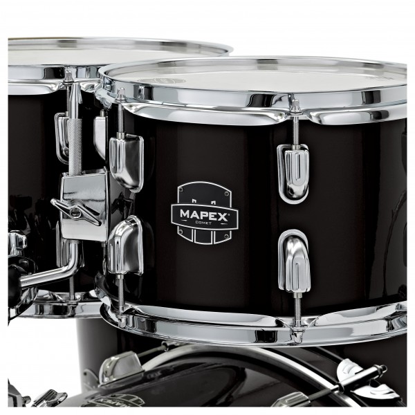 Mapex Comet Series Compact 18'' Drum Kit, Dark Black