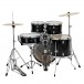 Mapex Comet Series Compact 18'' Drum Kit, Dark Black