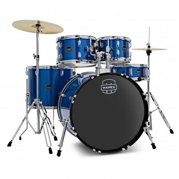 Mapex Comet Series Compact 20'' Fusion Drum Kit, Indigo Blue