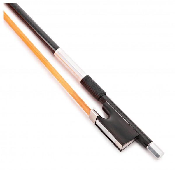 Coruss Carbon Violin Bow, 4/4, Orange Hair