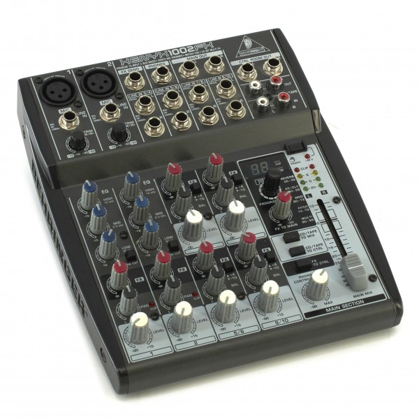 Behringer XENYX 1002SFX 10-Channel Analog Mixer - Secondhand at