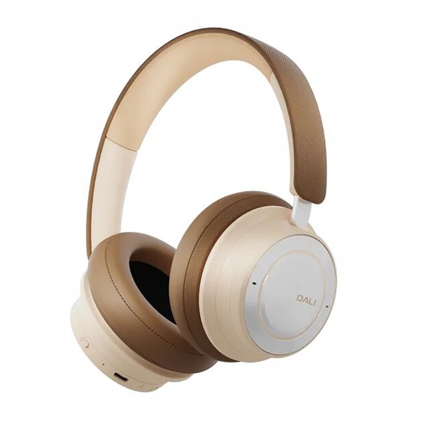 DALI IO-8 Wireless Noise Cancelling Headphones, Caramel White - hero