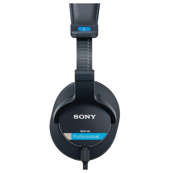 Sony MDR-M1 Studio Closed Back Headphones - Side