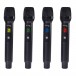 Citronic TU4 Quad PLL Mic Set 4 Handheld - Handheld Transmitters