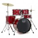 Mapex Comet Series Compact 18'' Drum Kit, Infra Red