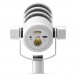 Podmic USB Dynamic Mic, White - Connections