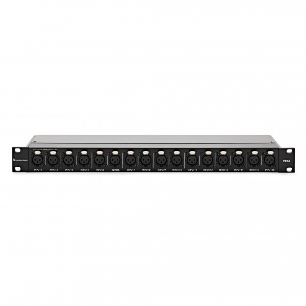 PB16 XLR Patch Bay 16 Channel by Lambden Audio