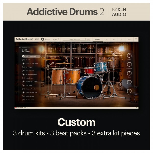 XLN Addictive Drums 2: Custom Collection