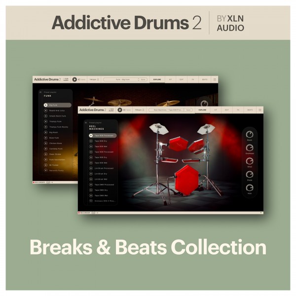 XLN Addictive Drums 2: Breaks & Beats Collection