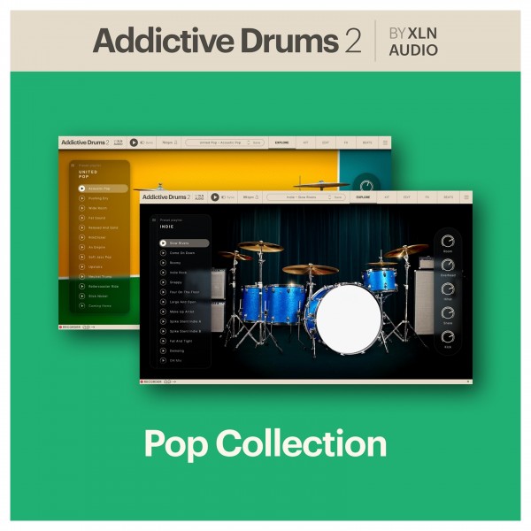 XLN Addictive Drums 2: Pop Collection