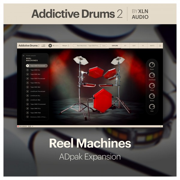 XLN Addictive Drums 2: Reel Machines ADpak