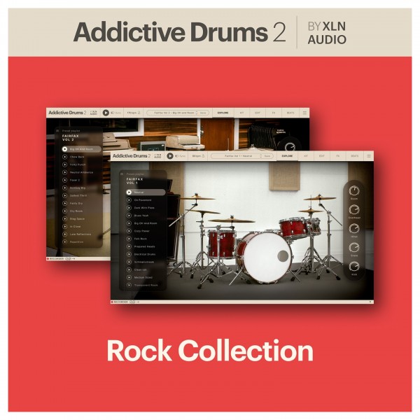 XLN Addictive Drums 2: Rock Collection