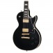 Epiphone Les Paul Custom Inspired by Gibson Custom, Ebony body close up