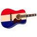 Fender Buck Owens Kingman with Case, Red White and Blue